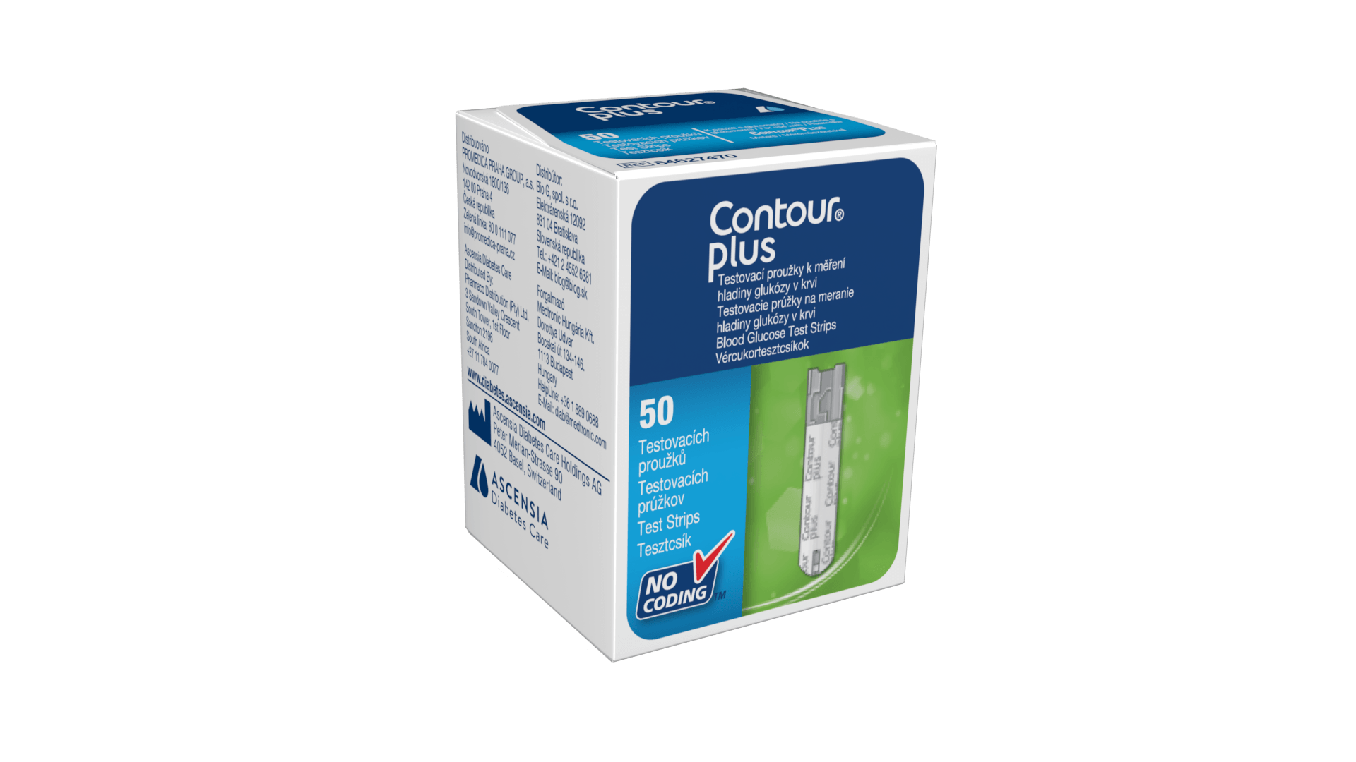 Contour Plus Strips 50's - Pharmaco