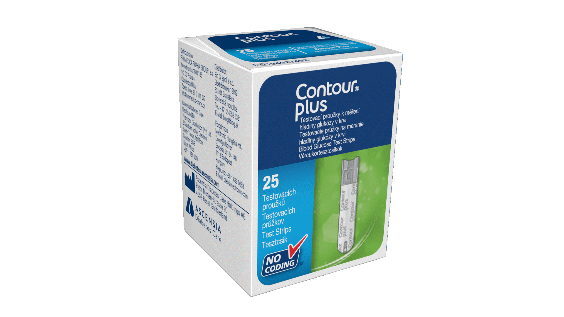 Contour Plus Strips 25's - Pharmaco